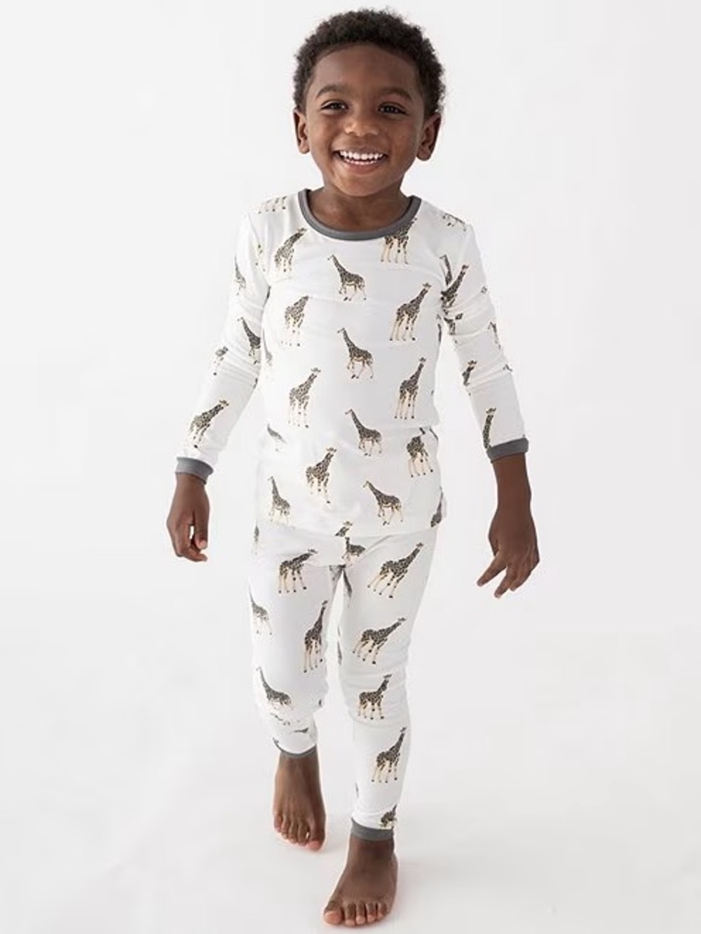 Kyte BABY Long Sleeve Pajamas in Giraffe NWT
